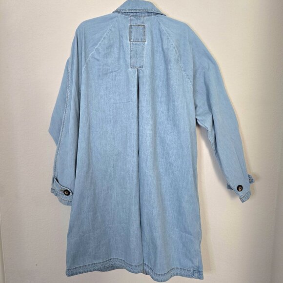 NWOT VANS Skate Mac Blue Long Sleeve Denim Jacket Size XLarge - Picture 5 of 10